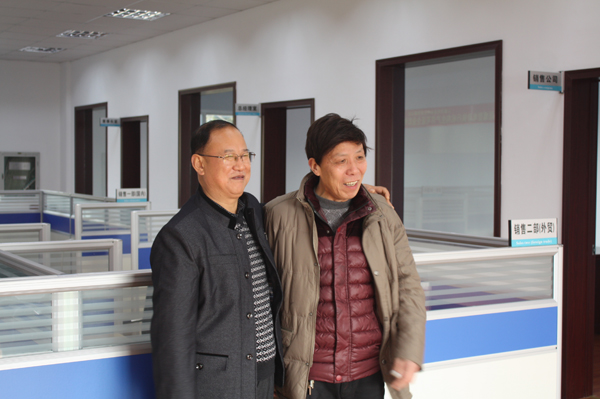 江蘇省原水利廳調研員來我司視察指導工作