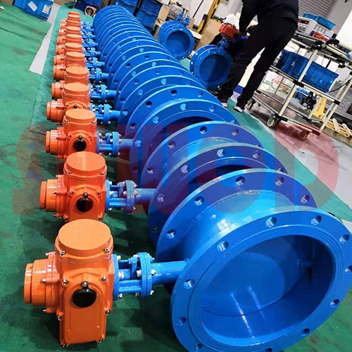 HJCA16海角官网通風蝶閥生產中