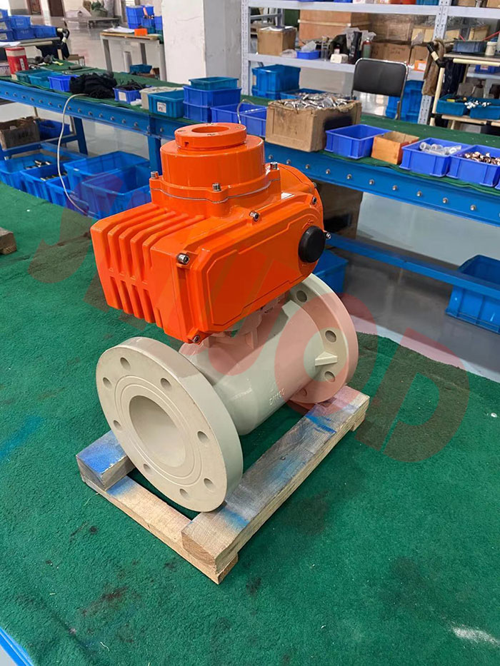 HJCA16海角官网PPH球閥出廠前檢驗