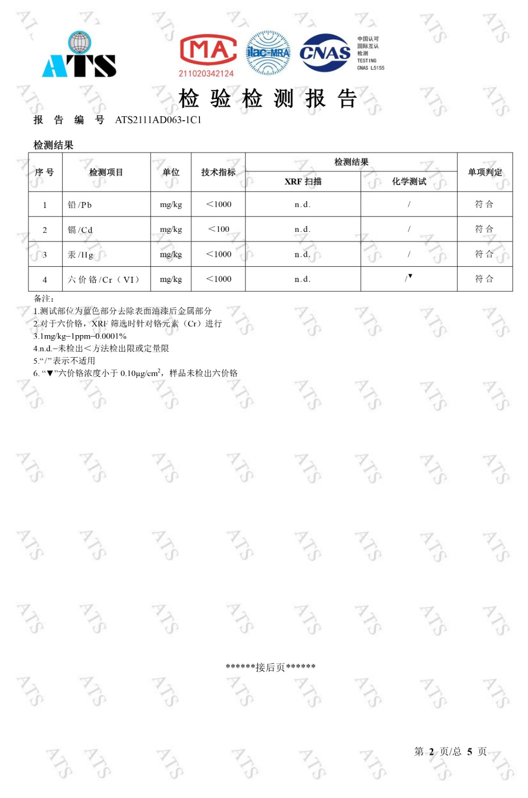 HJCA16海角官网閥檢驗檢測報告